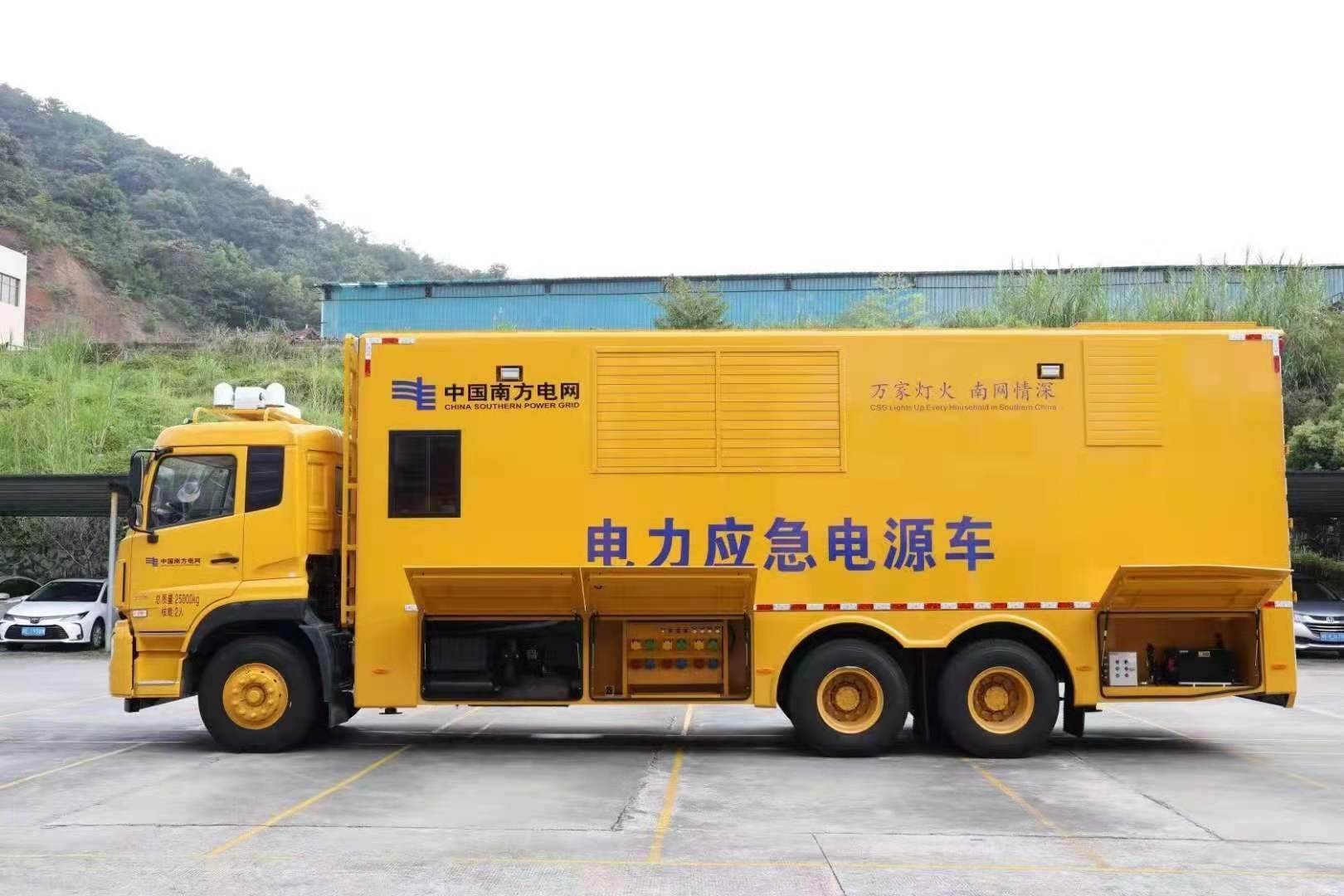 东胜安康大型柴油发电机发电车UPS电源出租租赁